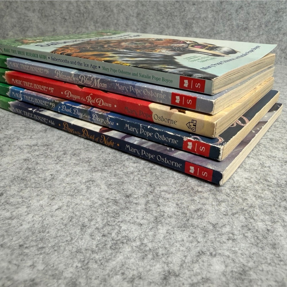 6x‎ Magic Tree House Chapter Book Bundle - Paperback - Middle Grade - Picture 3 of 4